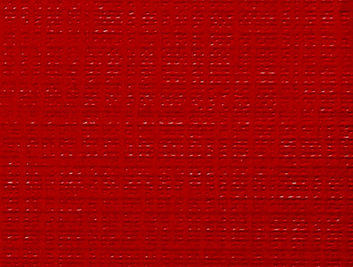 Papel de envolver regalos en color rojo con efecto tejido, papel resistente y personalizable para tu negocio.