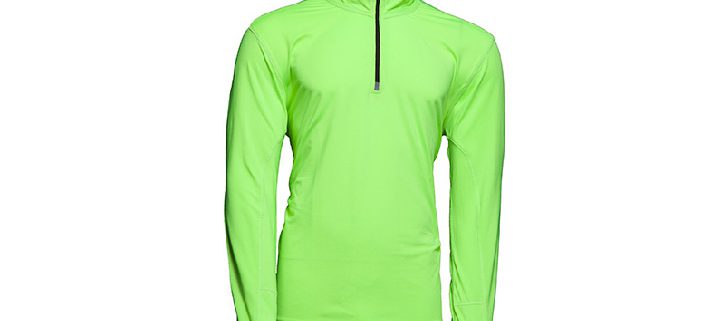 Camiseta con cuello de cremallera para ropa laboral